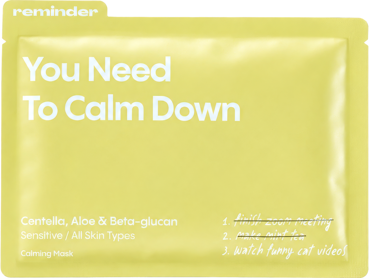 You Need To Calm Down